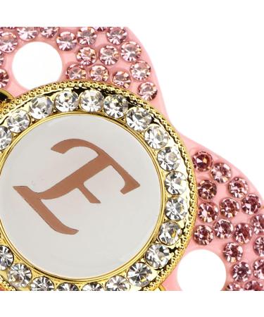 Gold Baby Pacifier Set with Rhinestones | Lightweight Pacifier for 6-18 Months | Stylish Baby Essential - Buy Online on SooperMarket.com