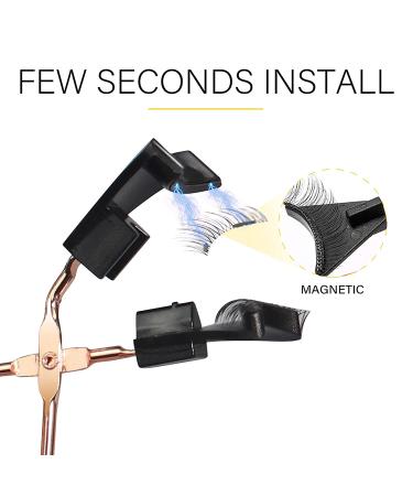 Magnetic Eyelashes Kit with Glue-Free Magnetic Eyelash Clip - 3-Piece Set - Buy Online on SooperMarket.com