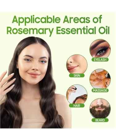 100% Pure Natural Rosemary Oil - Multipurpose Hair Oil for Growth Nourishing Scalp & Strengthening Hair - Buy Online on SooperMarket.com