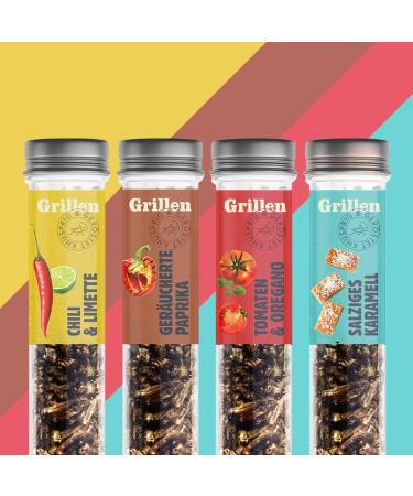 Original Sensible Insect Snack - Crunchy Protein Party Mix | Spicy & Sweet Grilling Gift - 4x20g - Buy Online on SooperMarket.com
