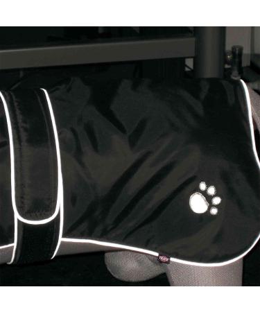 TRIXIE Water-Repellent Dog Coat Mantel Orl ans XL - Black 80 cm | Durable Pet Apparel for All Weather - Buy Online on SooperMarket.com