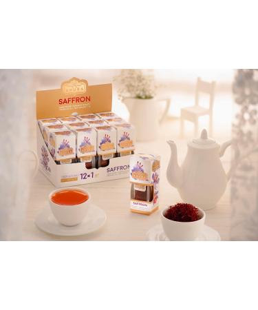 Ahura Finest Natural Saffron Threads - Pure Grade 1 All Red Saffron Spice 1g Jar - Ideal for Tea, Paella, Risotto, Pasta, Rice Cooking - No Additives - Pack of 1 - Buy Online on SooperMarket.com
