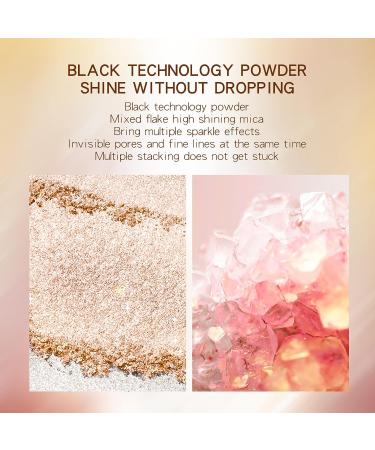 Beteligir 8 Color Highlighter Powder Palette - Facial Bronzers Illuminator Palette for Long Lasting Brilliant Skin - Face Makeup Set - Buy Online on SooperMarket.com