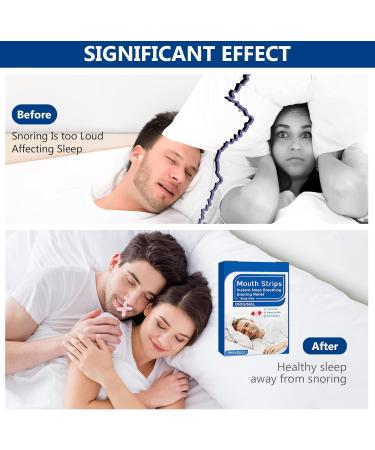 Sleeping Mouth Tape - Anti Snoring Strips for Improved Nasal Breathing & Better Nighttime Sleep - Buy Online on SooperMarket.com