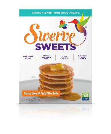 Swerve Sweets, Pancake and Waffle Mix, 10.6 ounces