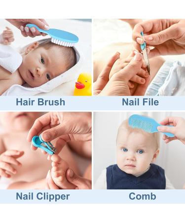 FantasyDay 9pcs Nursery Healthcare & Grooming Kit - Pink Baby Gift for New Mom - Buy Online on SooperMarket.com