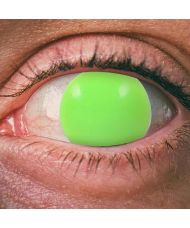 Healvian Silicone Eyeball Cover Set - Flexible Eye Pad & Surgery Protector in Green | International Shipping Available - Buy Online on SooperMarket.com