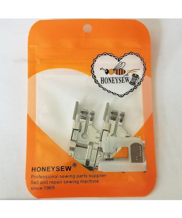 HONEYSEW 1/4'' Quilting Patchwork Sewing Machine Presser Foot with Edge Guide - 2pcs Quilting Foot - Fits Low Shank Snap-On Singer, Brother, Janome, Juki, and More - Buy Online on SooperMarket.com