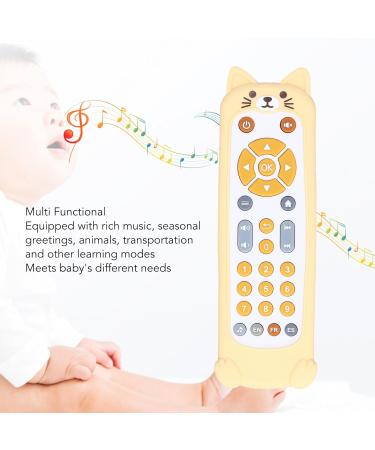 Buy Simulation Baby Remote Control Toys - Educational Musical Toddler TV Remotes for Learning | Cat Cover & White Design - Buy Online on SooperMarket.com