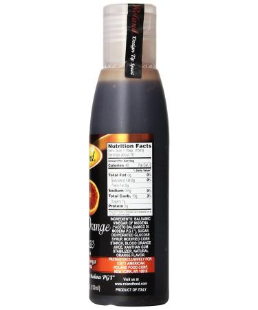 Roland Foods Balsamic Glaze Blood Orange 5.1 oz - Gourmet Condiment - Buy Online on SooperMarket.com