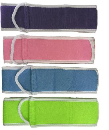 GMMH Cotton Sponge Bath Shower Massage Strap - 10x70 cm | Premium Back Scrubber for Relaxing Cleanse | Ideal for International Shipping - Buy Online on SooperMarket.com