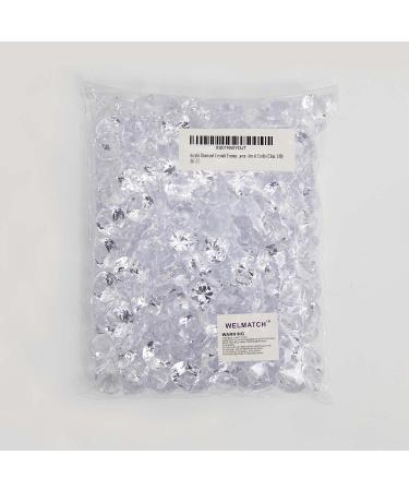 Clear Acrylic Diamond Vase Fillers - 180 pcs 3/4 Inch for Wedding Party Decoration - Buy Online on SooperMarket.com