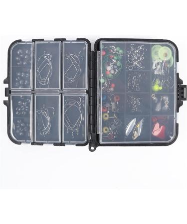 LIXADA 188-Part Fishing Accessory Set | Tackle Box Pliers Jig Hooks & More | 273 & 343 Accessories | International Shipping Available - Buy Online on SooperMarket.com
