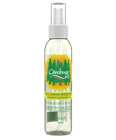 Citrobug - Essential Oils Based All Natural Mosquito/Insect Repellent (250ml) 125 ml (Pack of 1) Clear