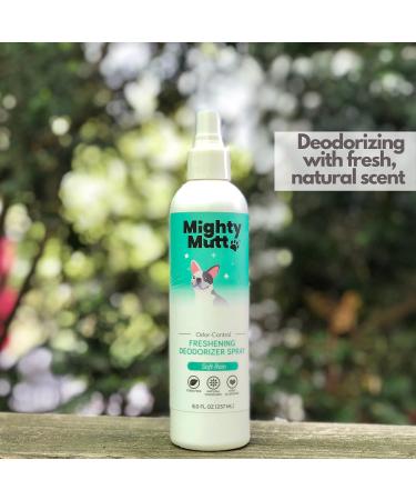 Mighty Mutt Natural Deodorizing Dog Spray 8oz | Odor Control, Freshening & Hypoallergenic | Calming & Moisturizing Formula - Buy Online on SooperMarket.com