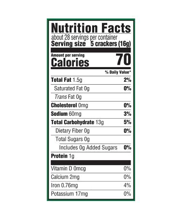 Premium Unsalted Tops Saltine Crackers 192oz - Pack of 12 | Unsalted Crackers Bulk Buy - Buy Online on SooperMarket.com