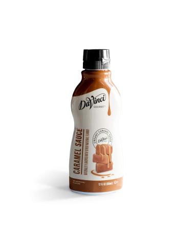 DaVinci Gourmet Caramel Sauce Squeeze Bottle 12 Ounce