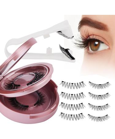 Magnetic Lashes 2 Pairs Reusable Magnetic Eyelashes with Applicator No Glue Magnetic Eye lashes Natural Look without Eyeliner Magnetic Lashes Kit(magnetic lashes-Y1+Y3) CX-Y1+Y3 - Buy Online on SooperMarket.com