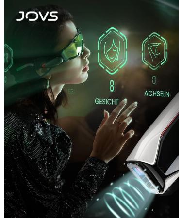 Jovs X IPL Hair Removal Device - Painless 3-in-1 Solution for Body Face & Intimate Areas | Alternative to Laser Hair Removal for Men & Women - Buy Online on SooperMarket.com