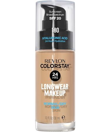 Revlon ColorStay Foundation for Normal/Dry Skin - Sand Beige 30ml - Buy Online on SooperMarket.com