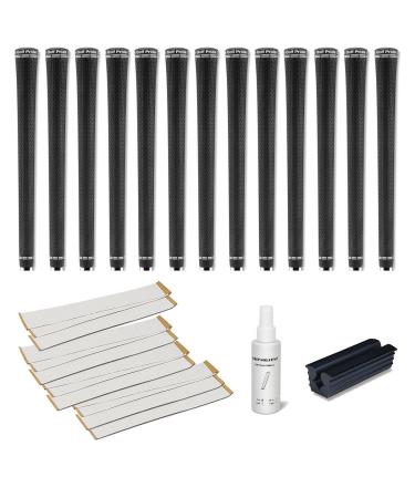 Golf Pride Tour Velvet 360-13 pc Golf Grip Kit (with Tape, Solvent, Vise clamp)