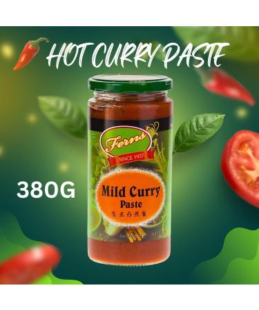 Fern Pickle Curry Sauce Chutney Pick N Mix | Choose From 17+ Flavours |Hot Curry Paste Vindaloo Curry Hot Mango Pickle Hot Lime Pickle Mild Lime Pickle Chilli Pickle - Pack of 3 - Buy Online on SooperMarket.com