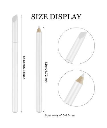 2-in-1 Nail Whitening Pencil for DIY Manicure & Cuticle Pusher - White Nail Design - Buy Online on SooperMarket.com