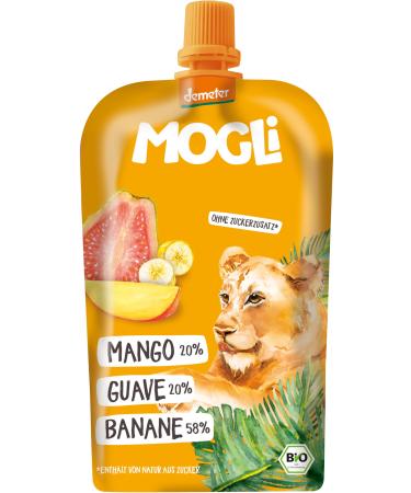 Mogli Organic Quetschie Mango-Guava (2 x 120 gr)