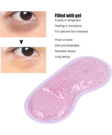 Plush Cold Compress Cooling Eye Cover for Stress Relief - Light Purple - Buy Online on SooperMarket.com