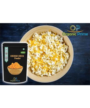 QRA Organic Prime Cheddar Cheese Powder | Cheese Powder for Popcorn - 100 GM by Organic Prime - Buy Online on SooperMarket.com