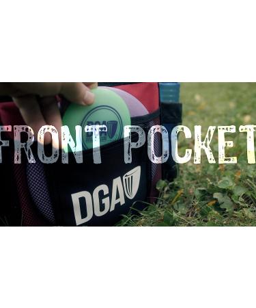 DGA Starter Disc Golf Bag - Grey | Holds 8-10 Discs | 5 Pocket Design - Buy Online on SooperMarket.com
