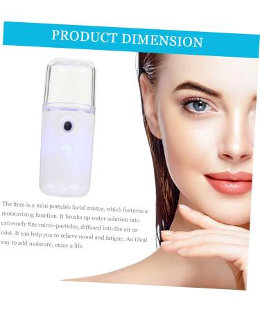 Baluue 1pc Creative Nano Mist Sprayer Acondicionador Nano Humidifier Portable Facial Mister Femally White - Buy Online on SooperMarket.com