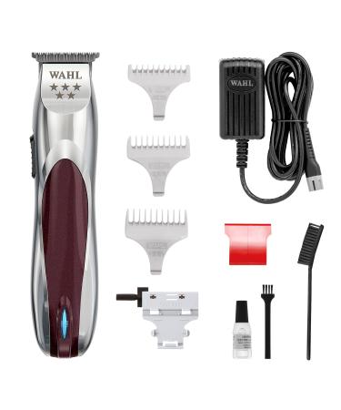 Wahl 5 Star A LignTrimmer Cord/Cordless Lithium Ion Trimmer Professional Hair Trimmers Detailing and Outlining Lightweight Ergonomic Zero-Gap Adjustable Compact T-Blades Barbers Supplies