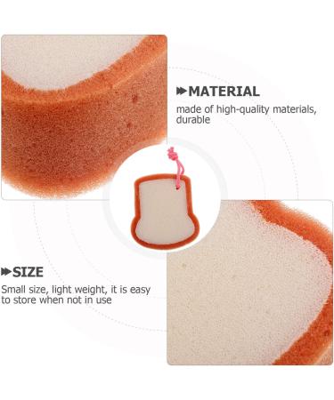 Gogogmee 1pc Bath Sponge Exfoliating Scrubber Bath Exfoliating Sponge Tubs for Bath Sponge Exfoliating Mesh Shower Sponge Loofah Sponge Sponges Bath Flower Newborn Clean 21X7.5CM - Buy Online on SooperMarket.com