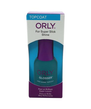 Orly Top Nail Coat, Glosser, 0.6 Ounce