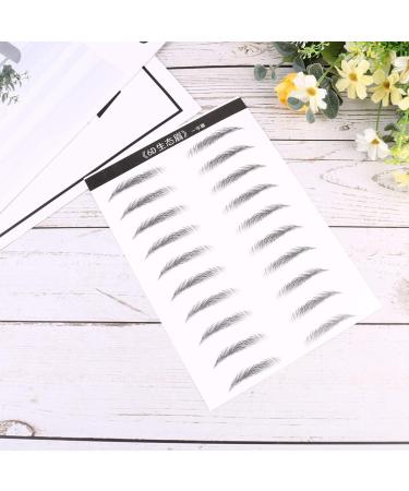 NOLITOY 4 Sheets Pairs 6d Eyebrow Sticker Brow Tatoo Eyebrow Makeup Tools Eyebrow Stickers 3 Proof - Buy Online on SooperMarket.com