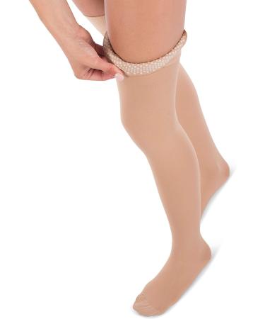 Jomi Compression Thigh High Stockings 30-40mmHg - Small Beige - Buy Online on SooperMarket.com