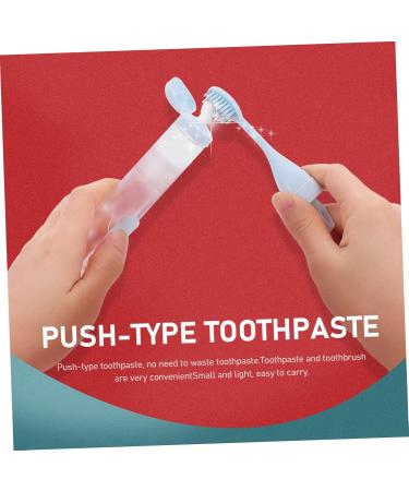 Merlan 3ST Manual Travel Toothbrush Compact Cleaning Brush for Home & Travel 1 Pack Blue - Buy Online on SooperMarket.com