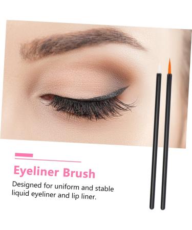 FOYTOKI 100pcs Disposable Eyelash Brush Makeup Eyeliner Brush Eye Makeup Brush Eye Tool Brush Cosmetic Eye Brush Eyeliner Fiber Brush Makeup Brush Applicator Fiber Eyeliner Brush - Buy Online on SooperMarket.com