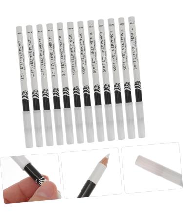 BELLIFFY 12pcs Lying Silkworm Eyeliner Glitter Highlighters Highlighter Pens Makeup Eyeliner Plastic White - Buy Online on SooperMarket.com