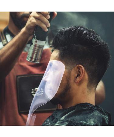 Hairspray Face Shield Clear 2 Pack Barber Face Shield Water Proof Plastic Shield Transparent Salon Hairdressing Hairspray Shield for Face Eyes Protect - Buy Online on SooperMarket.com