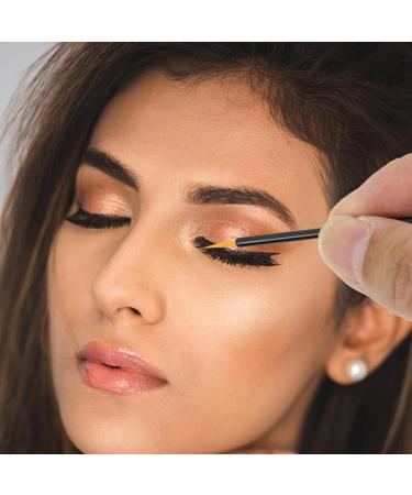 FRCOLOR 100pcs Disposable Eyeliner Brushes | Precision Eye Makeup & Lip Scrubber Tools - International Shipping Available - Buy Online on SooperMarket.com