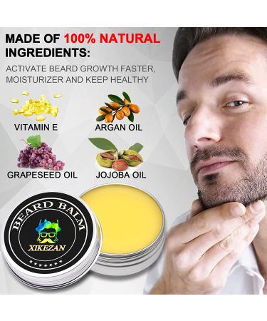 Ultimate Beard Growth Kit - 9 Essential Items for Men | Grooming Set with Oil, Roller, Wash & More | Perfect Christmas Gift for Dad - Buy Online on SooperMarket.com
