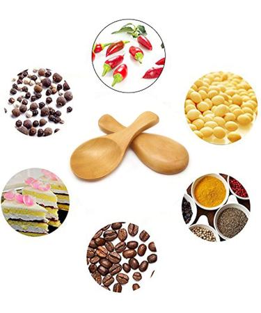 Oikabio 16 Pieces Small Salt Seasoning Hand Made Honey Tea Seasoned Sugar Coffee Tea Jam Mustard - Buy Online on SooperMarket.com