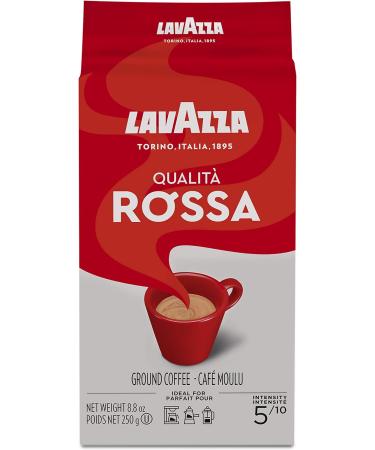 Lavazza Espresso Rossa Ground Coffee 250g (packaging may vary) & Lavazza Crema E Gusto Classico Roasted Ground Coffee 8.8 Ounce (Pack of 1) Espresso Rossa Coffee + Coffee Blend - Buy Online on SooperMarket.com