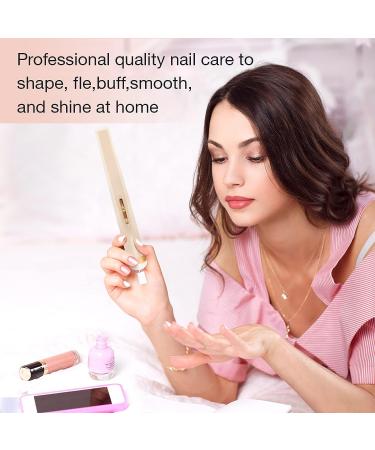 Pnyxeass Portable Electric Nail Drill - Compact Efile Salon Nails Kit for Home Use - Buy Online on SooperMarket.com