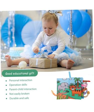 Shop Toyvian 4-Piece Cock Towel Book Set | Early Education & Intelligence Toys for Baby Girls | Enlightenment & Animal Concepts - Buy Online on SooperMarket.com