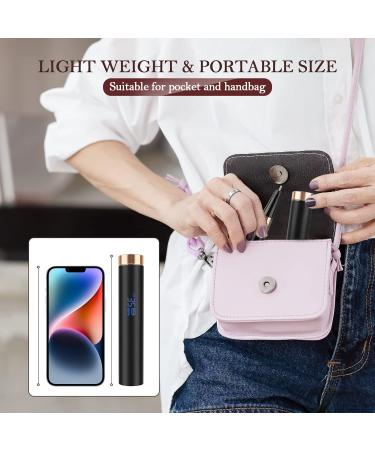 Belle 35000RPM Professional Electric Nail Drill Machine - Rechargeable Cordless Manicure Pedicure Tool with 6 Bits, 25 Sanding Bands, and Case - Black - Buy Online on SooperMarket.com