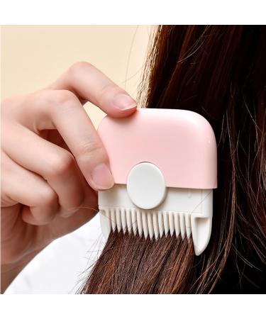 Split Ends Hair Trimmer for Women | 2 in 1 Mini Portable Hair Brush & Stainless Steel Clipper - Buy Online on SooperMarket.com