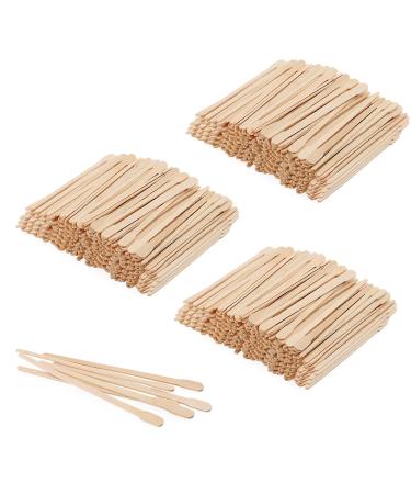 ZEONHAK 1500 PCS Eyebrow Wax Sticks 8.8cm Small Wax Spatulas Applicator Hair Removal Sticks for Face Eyebrows Spa Home Usage